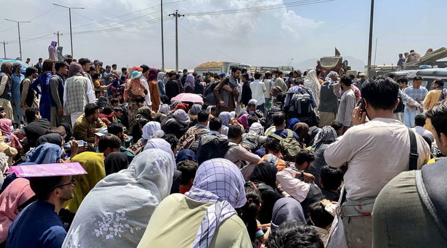 kabul afghanistan talebani aeroporto