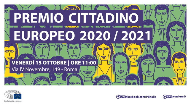 ue, premio del cittadino europeo, roma, onoreficenze