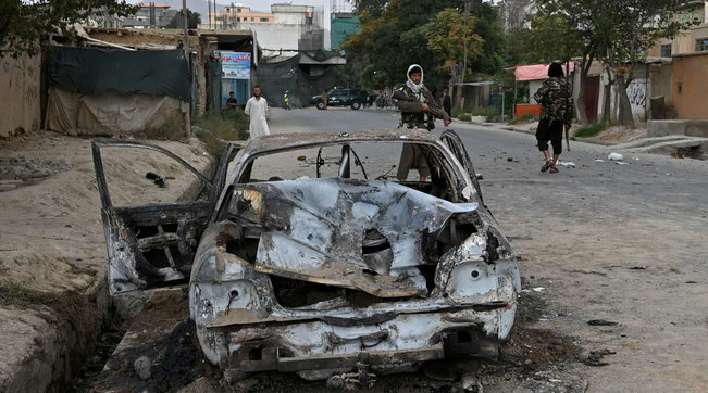 afghanistan kabul razzi aeroporto