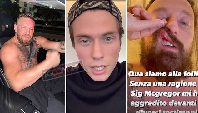 Benji Mascolo, Conor McGregor, Francesco Facchinetti