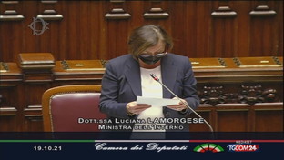 Lamorgese: "Strategia della tensione? Respingo fermamente le accuse"