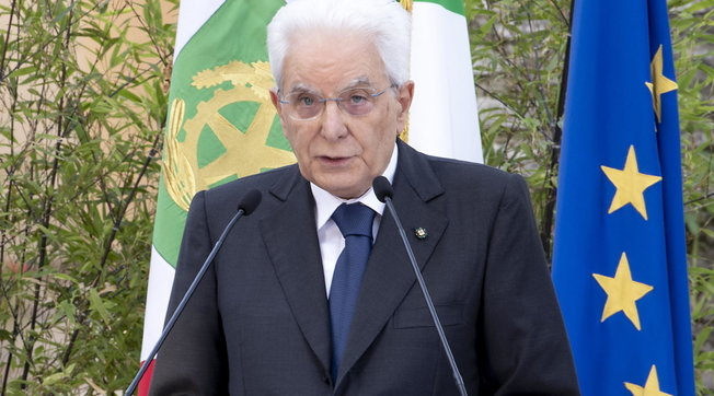 sergio mattarella, cerimonia ventaglio