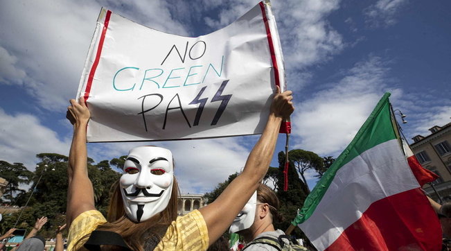 roma, no green pass