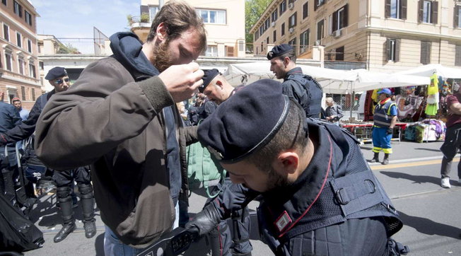 concertone primo maggio controlli polizia roma san giovanni