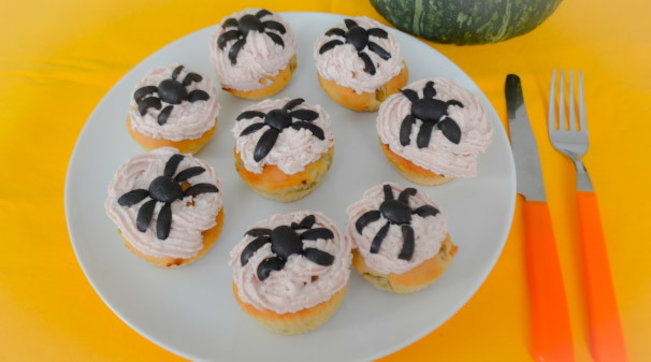 Muffin salati di Halloween