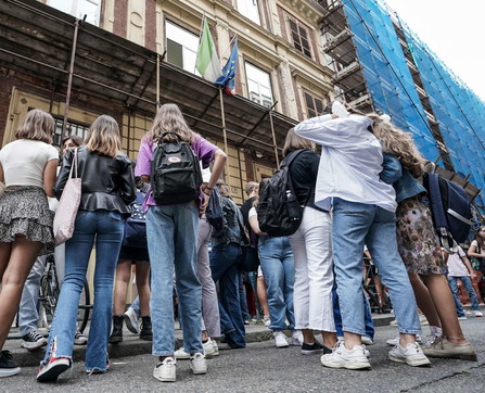 studenti scuola liceo Dad classe aula