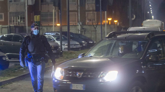 controlli polizia zona rossa