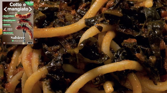 Pici con sugo di cavolo nero