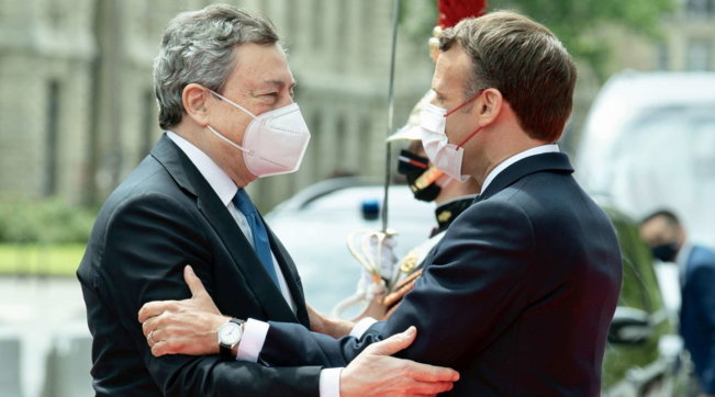 draghi macron