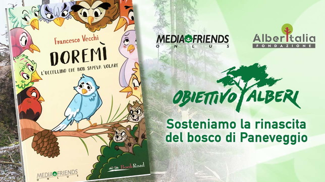 Doremì, la storia di un uccellino che aiuterà "Obiettivo Alberi"