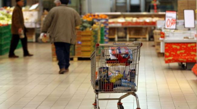 istat deflazione inflazione carrello spesa alimentari supermercato