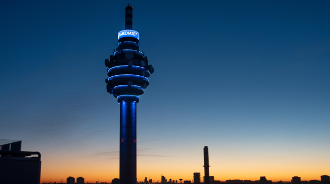mediaset, antenna, cologno