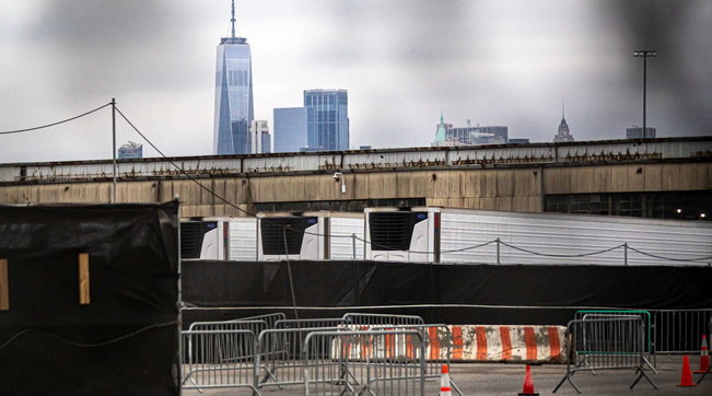 camion frigo new york, morti covid
