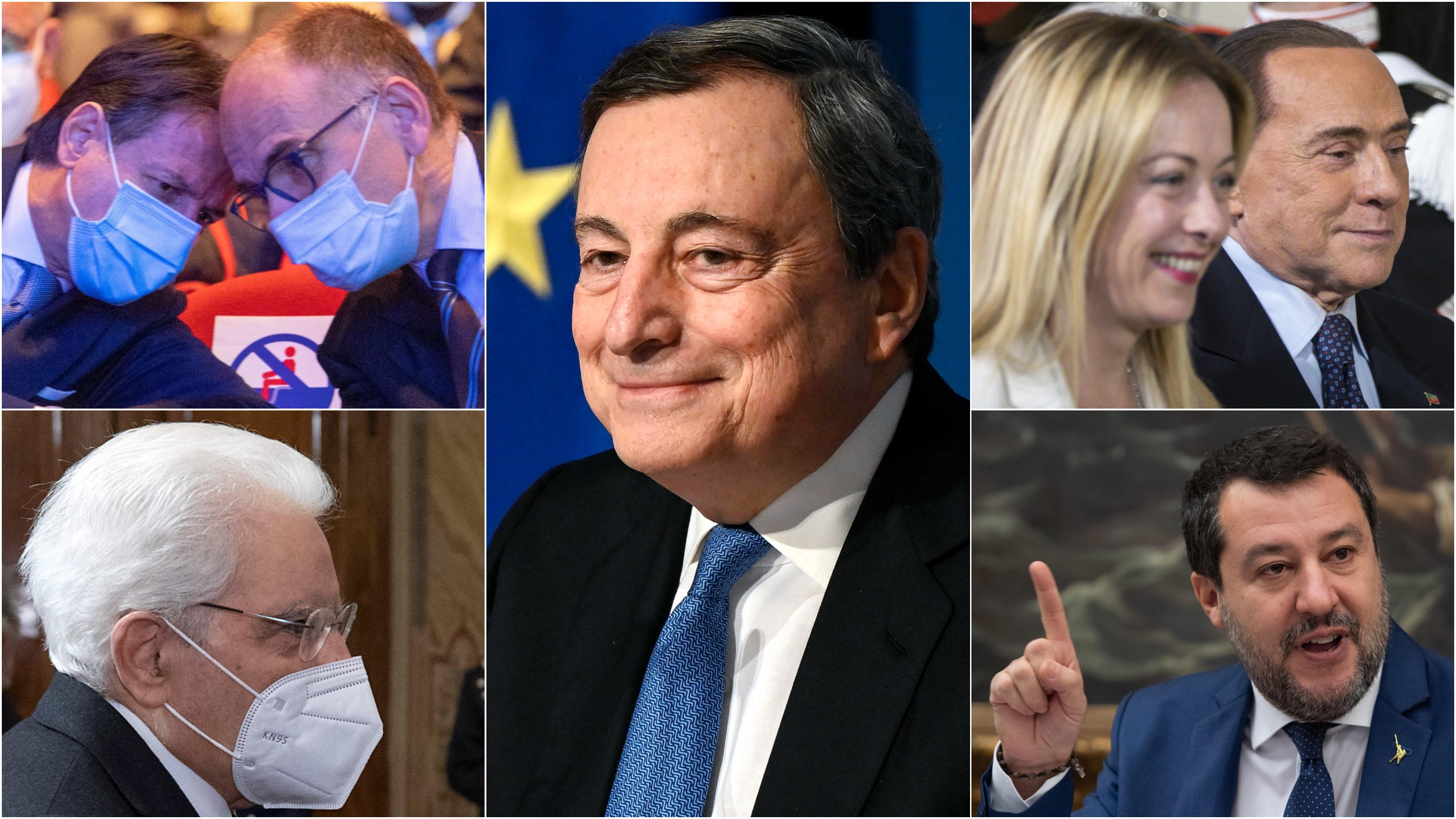 Del Doman Non V E Certezza Draghi apre al Quirinale, Salvini: "Senza di lui a Palazzo Chigi del