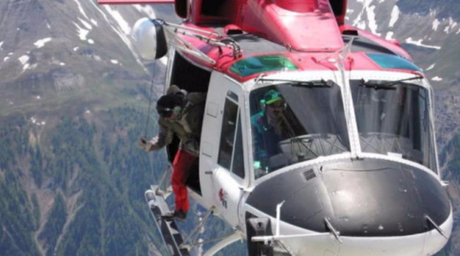 elisoccorso soccorso alpino elicottero slavina valanga montagna