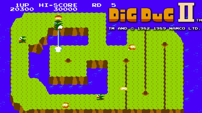 Dig Dug - Namco - Retrogaming