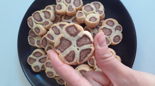 Biscotti leopardati