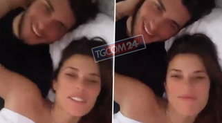 Dayane Mello nuda sotto le lenzuola con Andrea Turino