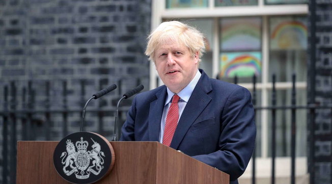 boris johnson ritorno lavoro coronavirus