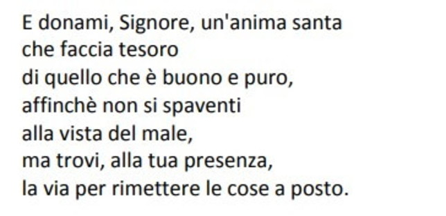 Preghiera Del Buonumore Papa Francesco