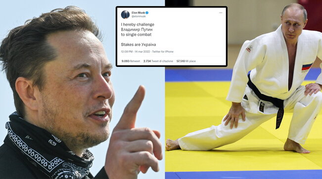 musk sfida putin
