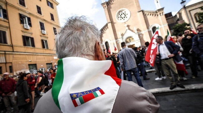desirée manifestazione roma anpi