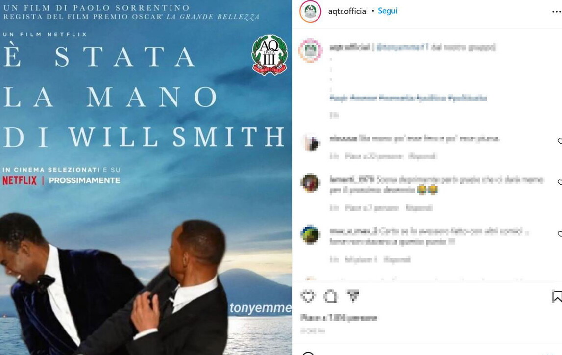Oscar, lo schiaffo di Will Smith a Chris Rock scatena i meme, guarda i più esilaranti