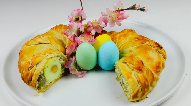 Torta pasqualina ai carciofi
