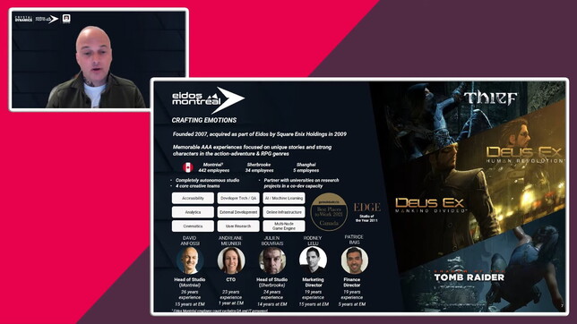 Embracer Group - Crystal Dynamics - Square Enix - Eidos Montréal