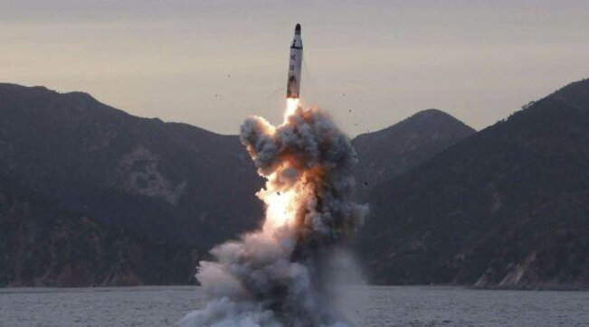 Corea del Nord missile missili test