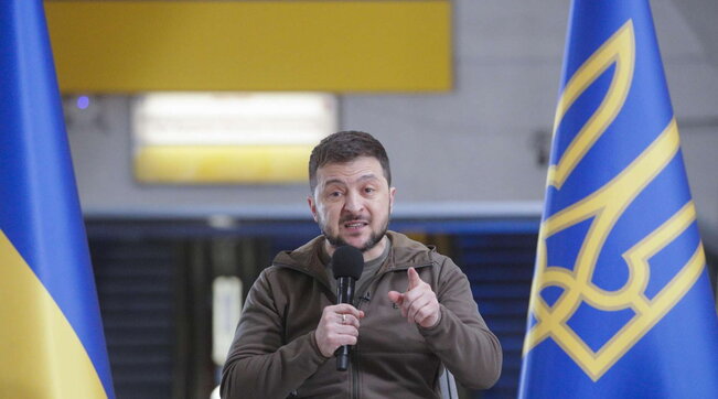zelensky metro kiev