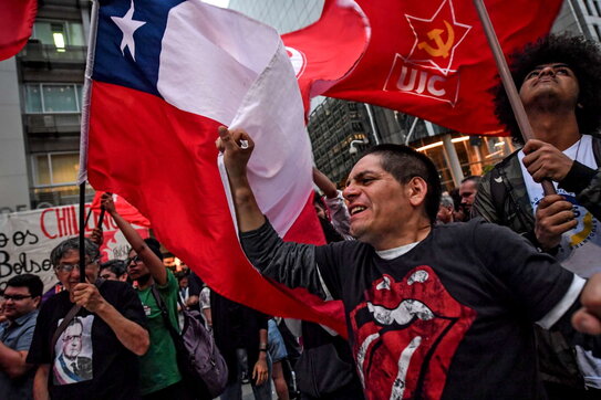 cile proteste santiago