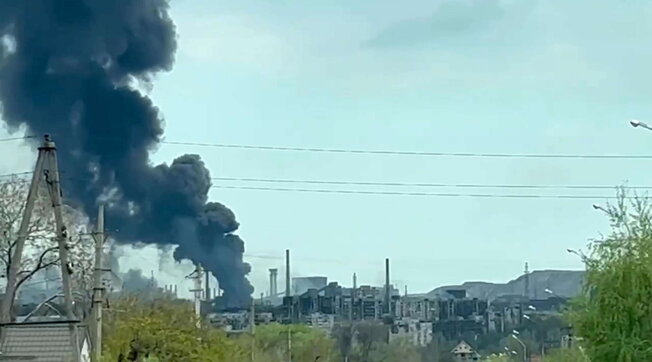 azovstal incendio