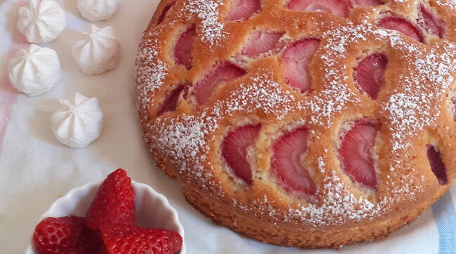Torta alle fragole