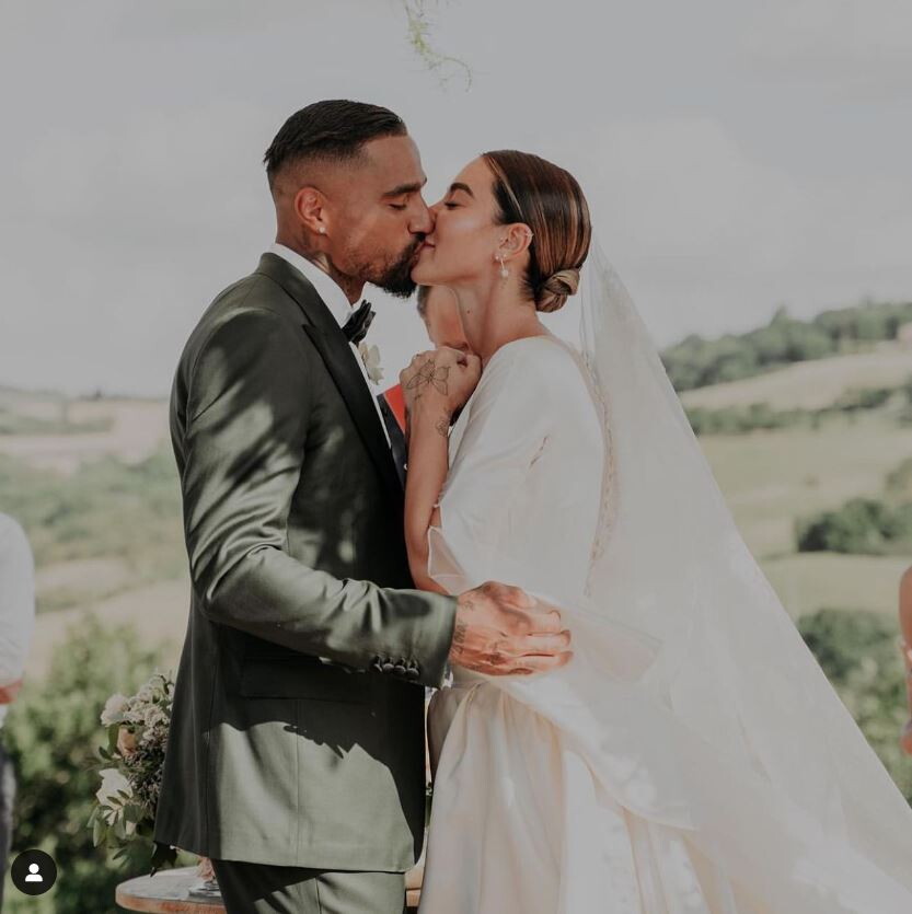 Kevin Prince Boateng ha sposato Valentina Fradegrada: ecco le foto delle  nozze