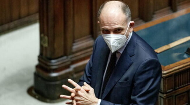 enrico letta, elezione mattarella bis