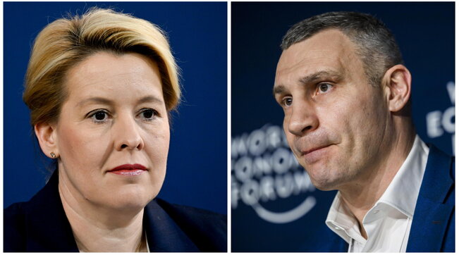 Franziska Giffey, Klitschko