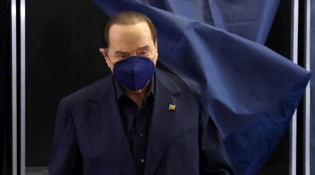 silvio berlusconi election day