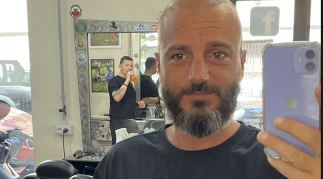Nicolas Vaporidis cambia look