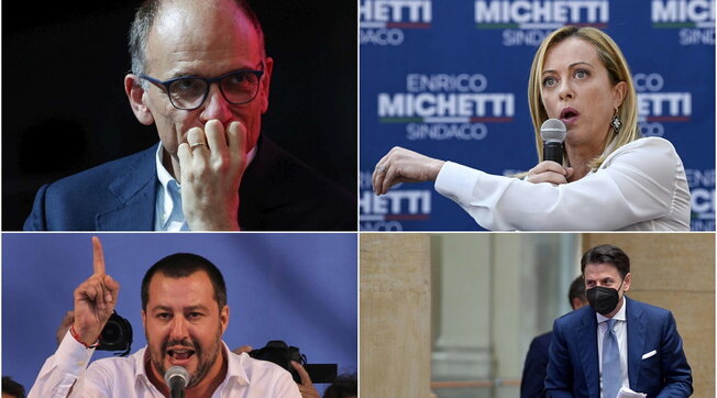 combo salvini letta meloni conte