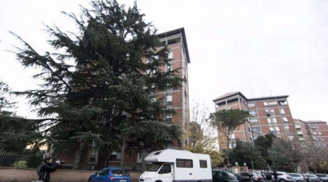 roma, case popolari di via negri