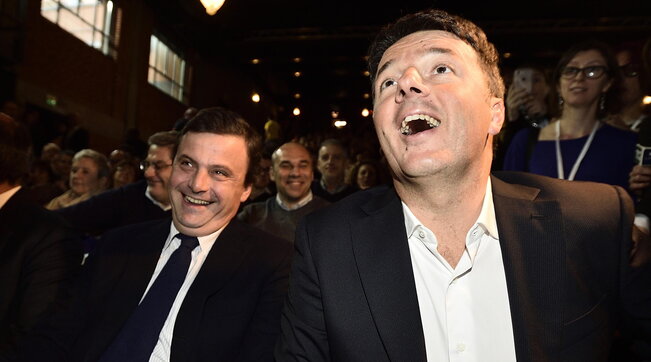 renzi calenda