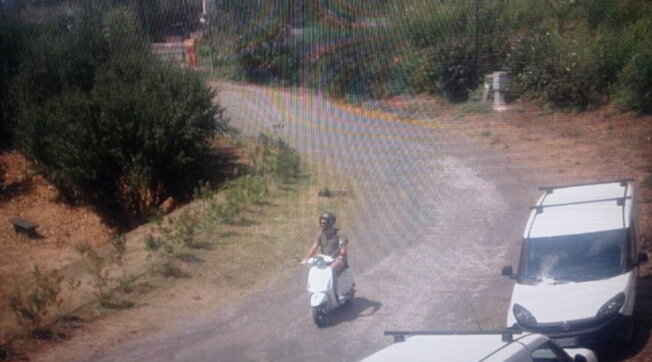 pompei, scooter