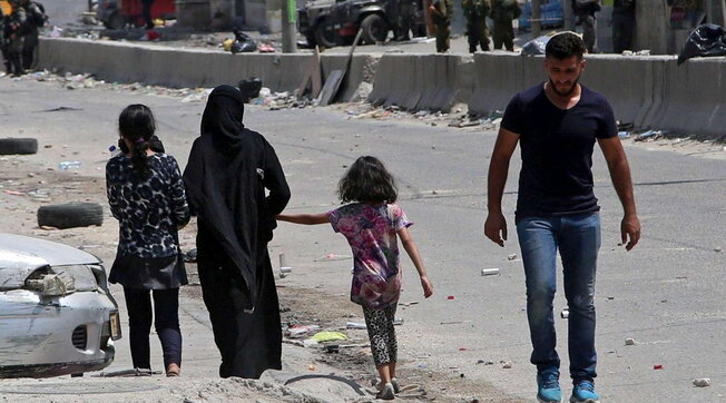 palestinesi protesta metal detector