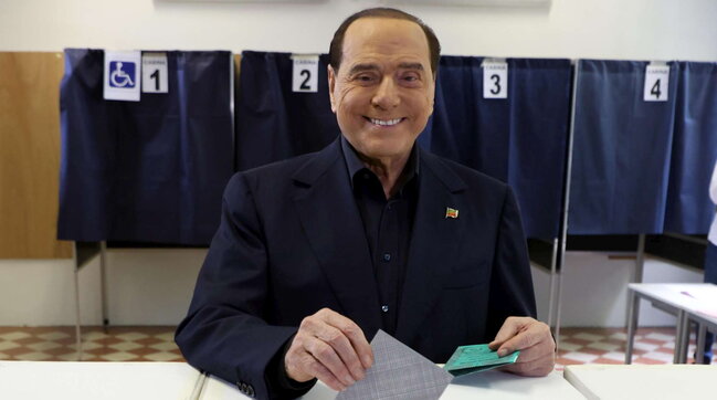 silvio berlusconi election day