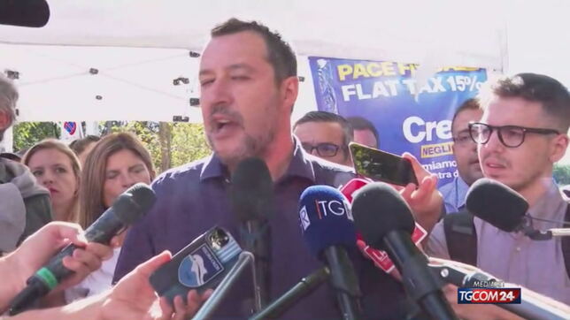 Elezioni, Salvini: a sinistra parlano di Russia, ci sono russi fra di noi?