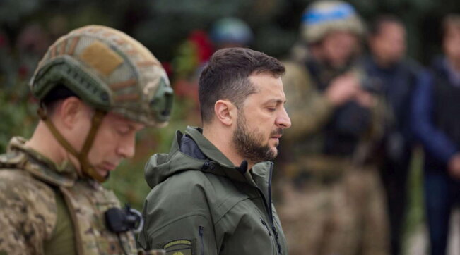 zelensky a izyum