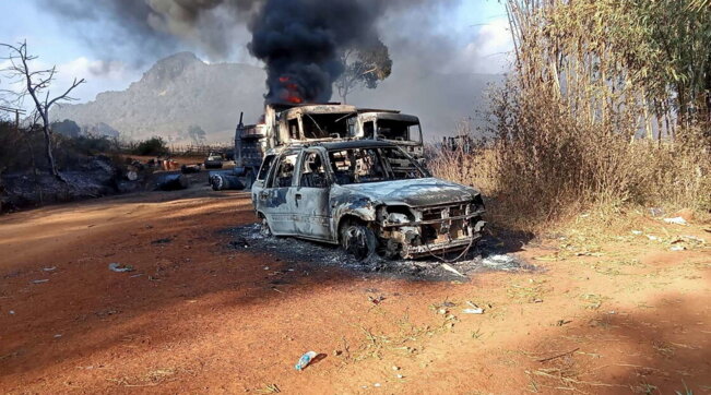 birmania myanmar attacco save the children