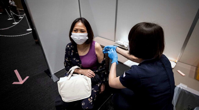 Giappone covid vaccini coronavirus