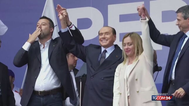 Elezioni, il centrodestra unito a Piazza del Popolo